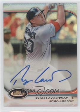 2012 Topps Finest - Autographed Rookies - Refractor #AR-RL - Ryan Lavarnway /198