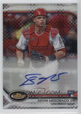 2012 Topps Finest - Autographed Rookies - X-Fractor #AR-DM - Devin Mesoraco /299