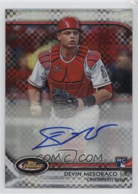 2012 Topps Finest - Autographed Rookies - X-Fractor #AR-DM - Devin Mesoraco /299