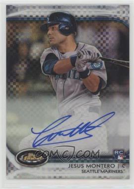 2012 Topps Finest - Autographed Rookies - X-Fractor #AR-JM - Jesus Montero /299