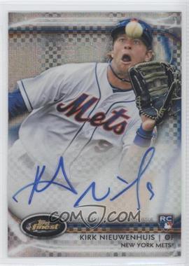 2012 Topps Finest - Autographed Rookies - X-Fractor #AR-KS - Kirk Nieuwenhuis /299