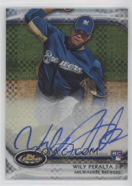 2012 Topps Finest - Autographed Rookies - X-Fractor #AR-WP - Wily Peralta /299