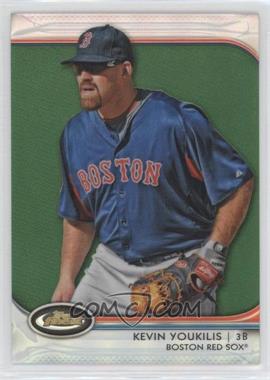 2012 Topps Finest - [Base] - Green Refractor #47 - Kevin Youkilis /199