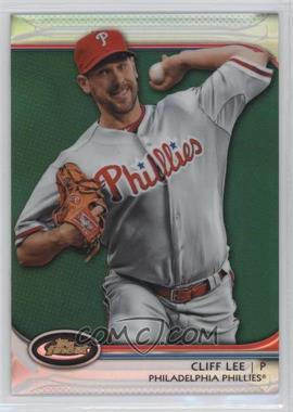 2012 Topps Finest - [Base] - Green Refractor #8 - Cliff Lee /199