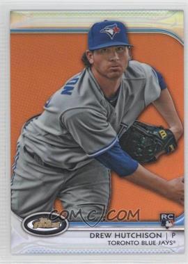 2012 Topps Finest - [Base] - Orange Refractor #18 - Drew Hutchison /99