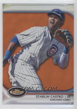 2012 Topps Finest - [Base] - Orange Refractor #82 - Starlin Castro /99