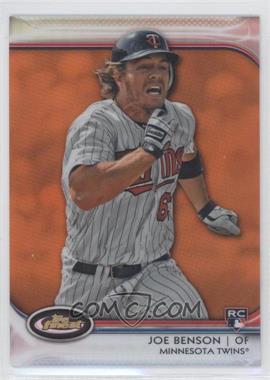 2012 Topps Finest - [Base] - Orange Refractor #96 - Joe Benson /99