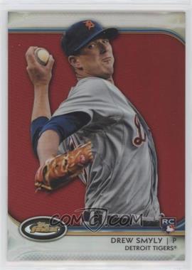 2012 Topps Finest - [Base] - Red Refractor #34 - Drew Smyly /25