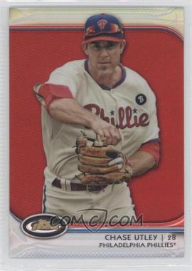 2012 Topps Finest - [Base] - Red Refractor #54 - Chase Utley /25