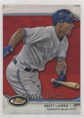 2012 Topps Finest - [Base] - Red Refractor #65 - Brett Lawrie /25