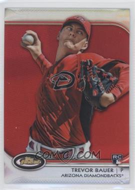 2012 Topps Finest - [Base] - Red Refractor #92 - Trevor Bauer /25