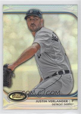 2012 Topps Finest - [Base] - Refractor #10 - Justin Verlander