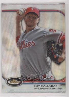 2012 Topps Finest - [Base] - Refractor #100 - Roy Halladay