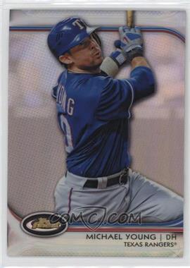 2012 Topps Finest - [Base] - Refractor #19 - Michael Young