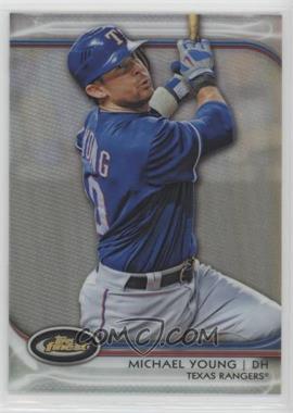 2012 Topps Finest - [Base] - Refractor #19 - Michael Young