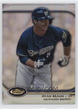 2012 Topps Finest - [Base] - Refractor #20 - Ryan Braun