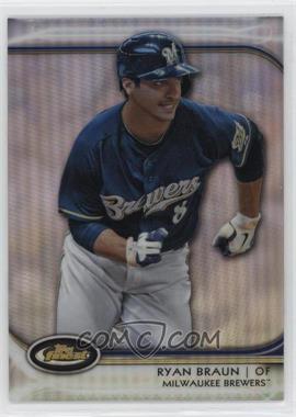 2012 Topps Finest - [Base] - Refractor #20 - Ryan Braun