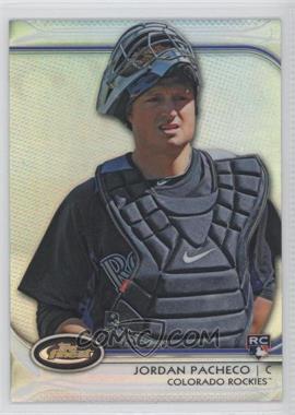 2012 Topps Finest - [Base] - Refractor #22 - Jordan Pacheco