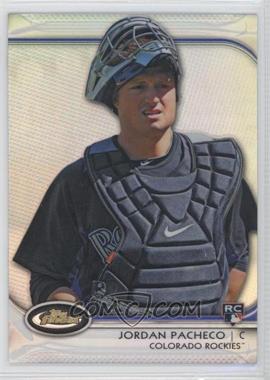 2012 Topps Finest - [Base] - Refractor #22 - Jordan Pacheco