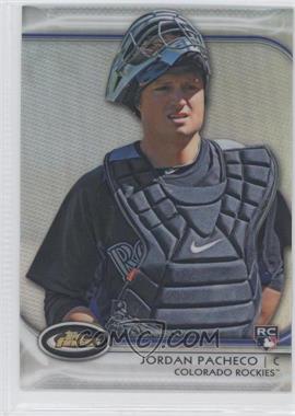 2012 Topps Finest - [Base] - Refractor #22 - Jordan Pacheco