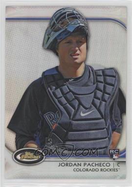 2012 Topps Finest - [Base] - Refractor #22 - Jordan Pacheco