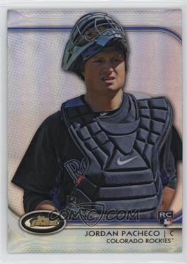 2012 Topps Finest - [Base] - Refractor #22 - Jordan Pacheco