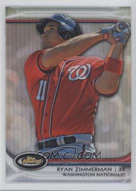 2012 Topps Finest - [Base] - Refractor #32 - Ryan Zimmerman