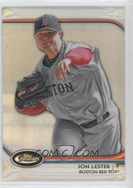 2012 Topps Finest - [Base] - Refractor #44 - Jon Lester