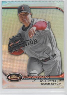 2012 Topps Finest - [Base] - Refractor #44 - Jon Lester