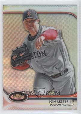 2012 Topps Finest - [Base] - Refractor #44 - Jon Lester