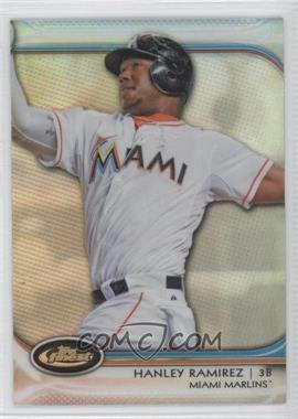 2012 Topps Finest - [Base] - Refractor #55 - Hanley Ramirez