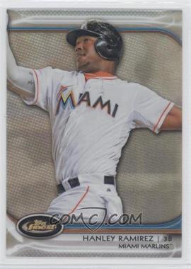 2012 Topps Finest - [Base] - Refractor #55 - Hanley Ramirez