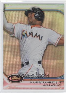 2012 Topps Finest - [Base] - Refractor #55 - Hanley Ramirez