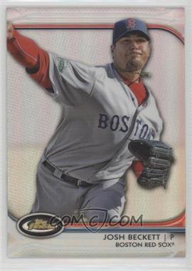 2012 Topps Finest - [Base] - Refractor #94 - Josh Beckett