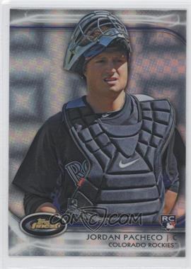 2012 Topps Finest - [Base] - X-Fractor #22 - Jordan Pacheco