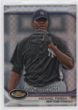 2012 Topps Finest - [Base] - X-Fractor #3 - Michael Pineda