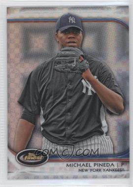 2012 Topps Finest - [Base] - X-Fractor #3 - Michael Pineda