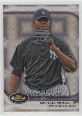 2012 Topps Finest - [Base] - X-Fractor #3 - Michael Pineda