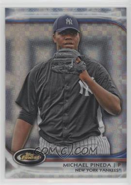 2012 Topps Finest - [Base] - X-Fractor #3 - Michael Pineda