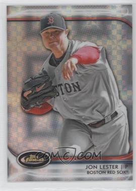 2012 Topps Finest - [Base] - X-Fractor #44 - Jon Lester