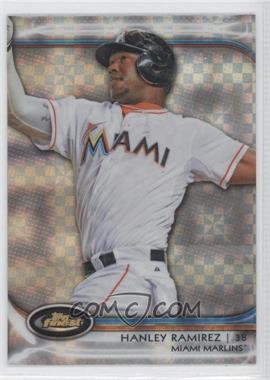 2012 Topps Finest - [Base] - X-Fractor #55 - Hanley Ramirez