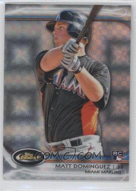 2012 Topps Finest - [Base] - X-Fractor #64 - Matt Dominguez