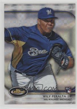 2012 Topps Finest - [Base] - X-Fractor #68 - Wily Peralta