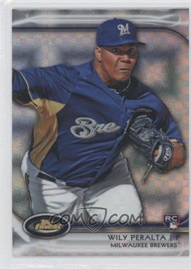 2012 Topps Finest - [Base] - X-Fractor #68 - Wily Peralta