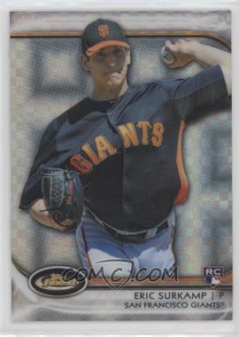 2012 Topps Finest - [Base] - X-Fractor #87 - Eric Surkamp