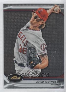 2012 Topps Finest - [Base] #28 - Jered Weaver