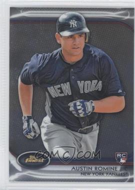 2012 Topps Finest - [Base] #81 - Austin Romine