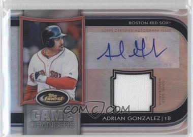 2012 Topps Finest - Game Changers Autograph Relics #GCAR-AG - Adrian Gonzalez /5