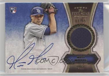 2012 Topps Five Star - Autographed Relics - Gold #FSAR-MM - Matt Moore /55