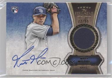 2012 Topps Five Star - Autographed Relics - Gold #FSAR-MM - Matt Moore /55